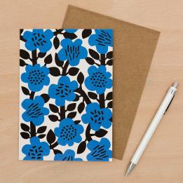 Large Astrid Flower Card