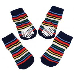 Large Stripes Dog Socks