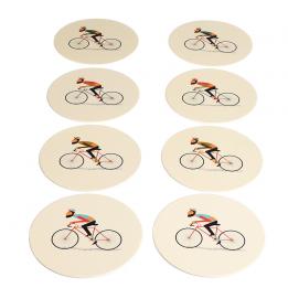 Le Bicycle Coasters (set Of 8)