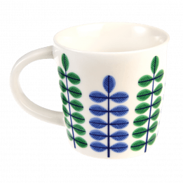 Leaf Porcelain Mug