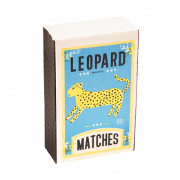 Leopard Matchbox Notepad