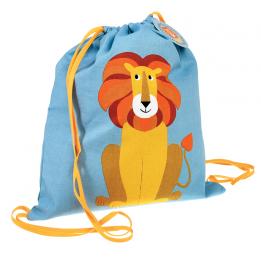 Charlie The Lion Drawstring Bag