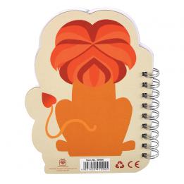 Charlie The Lion Spiral Notebook