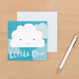 Little One Cloud Card