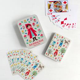 Little Red Riding Hood Playing Cards In Tin