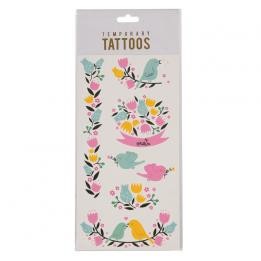 Love Birds Temporary Tattoos