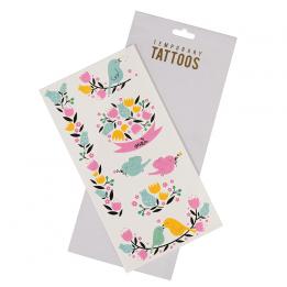 Love Birds Temporary Tattoos