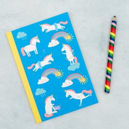 Magical Unicorn A5 Notebook