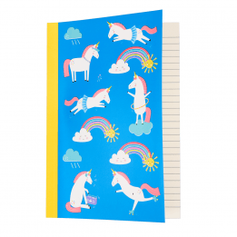 Magical Unicorn A5 Notebook