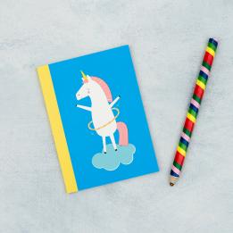 Magical Unicorn A6 Notebook