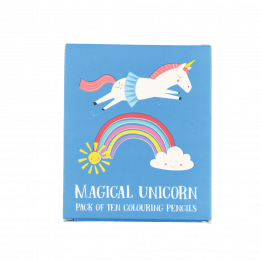 Magical Unicorn Colouring Pencils (set Of 10)