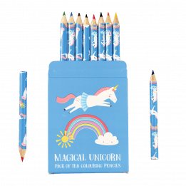 Magical Unicorn Colouring Pencils (set Of 10)