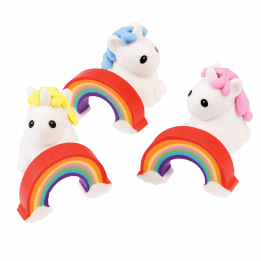 Magical Unicorn Erasers (set Of 6)