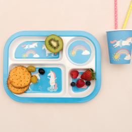 Unicorn Melamine Tray