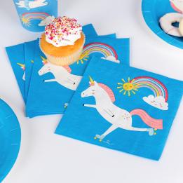 Magical Unicorn Napkins (pack Of 20)