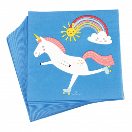 Magical Unicorn Napkins (pack Of 20)