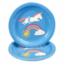 Magical Unicorn Paper Plates (pack Of 8)