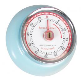 Vintage Magnetic Kitchen Timer Blue