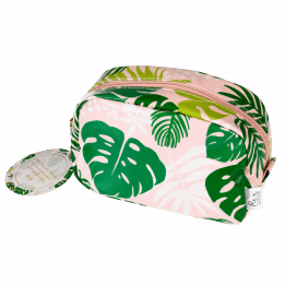 Tropical Palm Make Up Bag