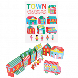 Make Your Own Cardboard Town