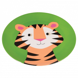 Tiger Melamine Plate