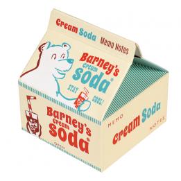 Memo Pads In "Cream Soda" Carton