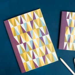 Metro Geometric A5 Notebook