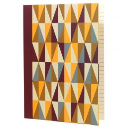 Metro Geometric A5 Notebook