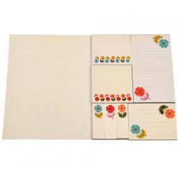 Mid Century Poppy Memo Pads