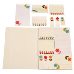 Mid Century Poppy Memo Pads