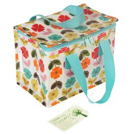 Mid Century Poppy Design Lunch Bag