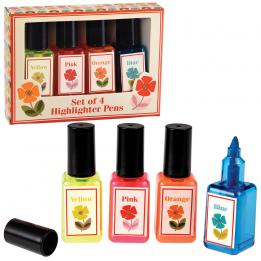 Mid Century Poppy Nail Varnish Highlighters