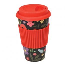 Midnight Garden Bamboo Travel Mug
