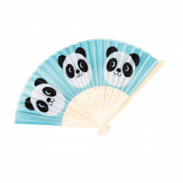 Miko The Panda Bamboo Fan