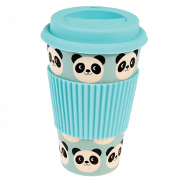 Miko The Panda Bamboo Travel Mug