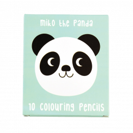 Miko The Panda Colouring Pencils (set Of 10)