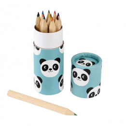Miko The Panda Colouring Pencils (set Of 12)