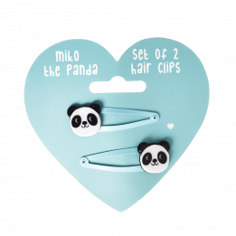 Miko The Panda Hairclips (set Of 2)