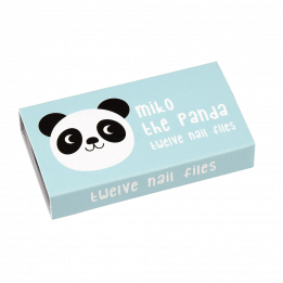 Miko The Panda Matchbox Nail Files (pack Of 12)