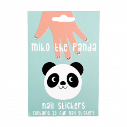 Miko The Panda Nail Stickers (pack Of 25)