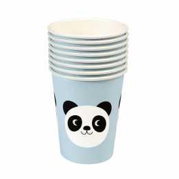Miko The Panda Paper Cups (set Of 8)