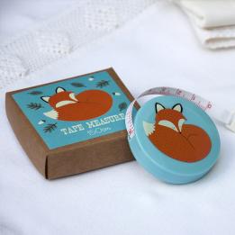 Mini Tape Measure Rusty The Fox