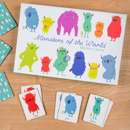 Monsters Of The World Memory Game