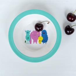 Monsters Of The World Melamine Bowl