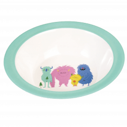 Monsters Of The World Melamine Bowl