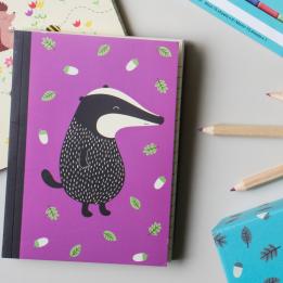 Mr Badger A6 Notebook