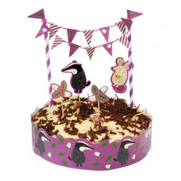 Mr Badger Cake Decoration Set