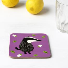 Mr Badger Coaster