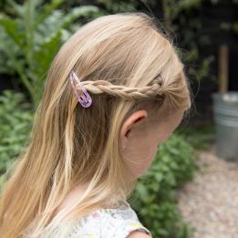 Set Of 4 Badger And Hedgehog Hair Clips