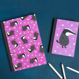 Mr Badger A6 Notebook